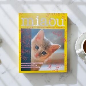 Free w/ $20 Purchase / 2019 MIAOU French Cat Magazine